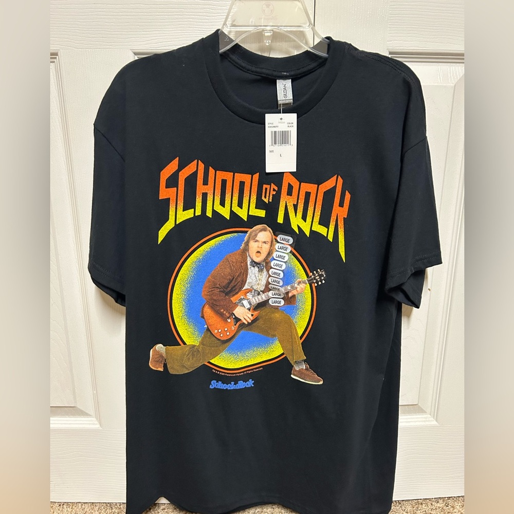 Jack Black school of rock T-shirt